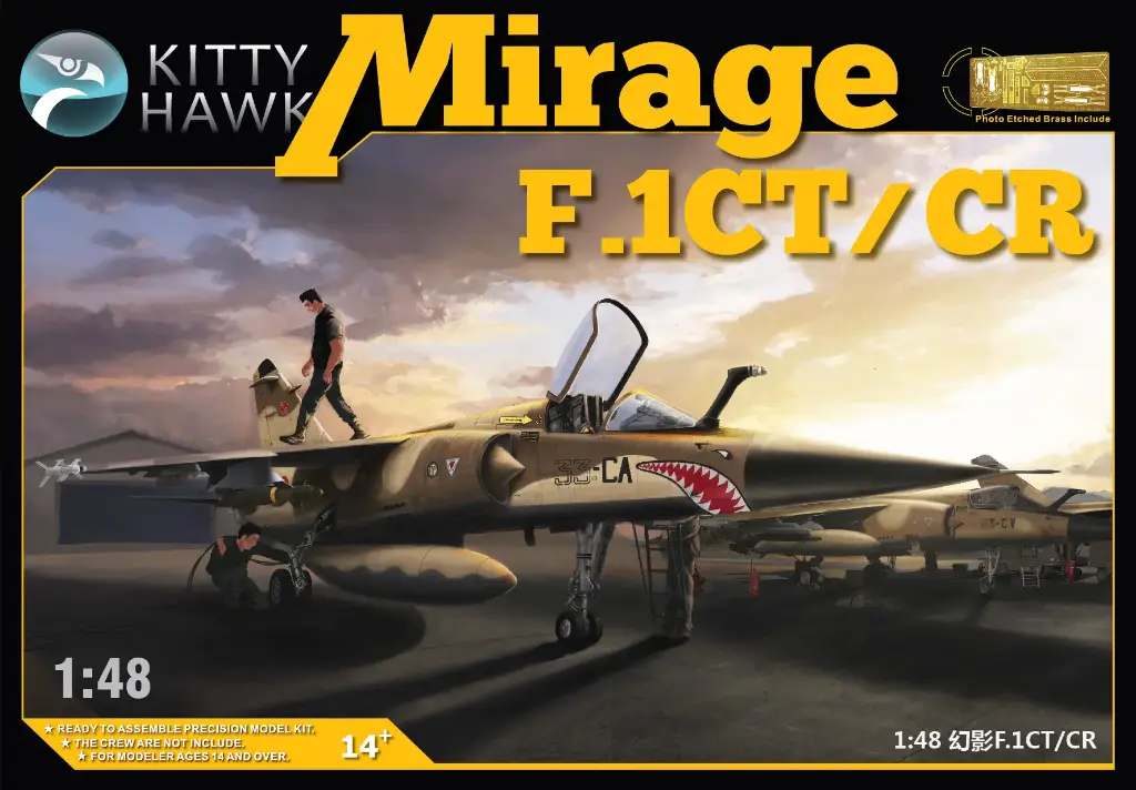 小鹰Mirage F.1CT/CR 幻影