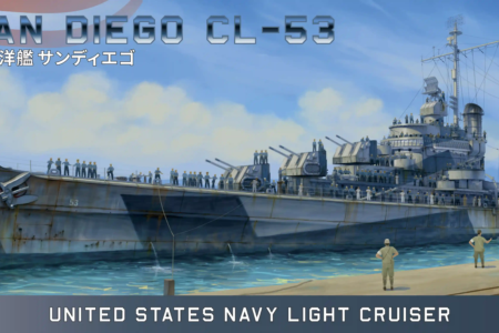 USS SAN DIEGO CL-53 战舰